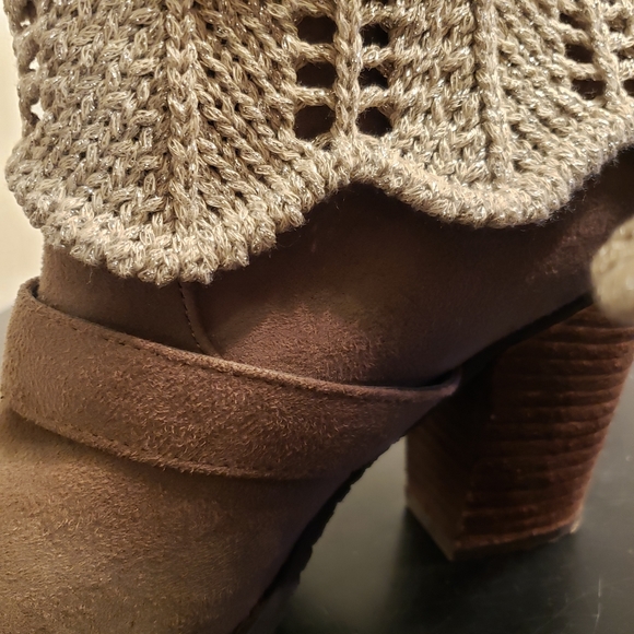 🌞VENUS sweater boots cable knit - Picture 8 of 16